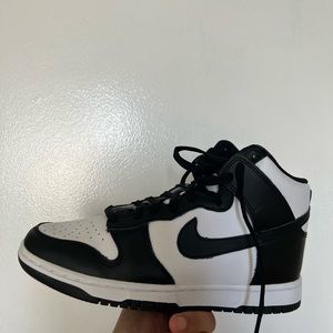 Nike Dunk High Panda - Mens Size 7.5 / Women size 9